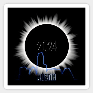 Eclipse 2024 - Austin Sticker